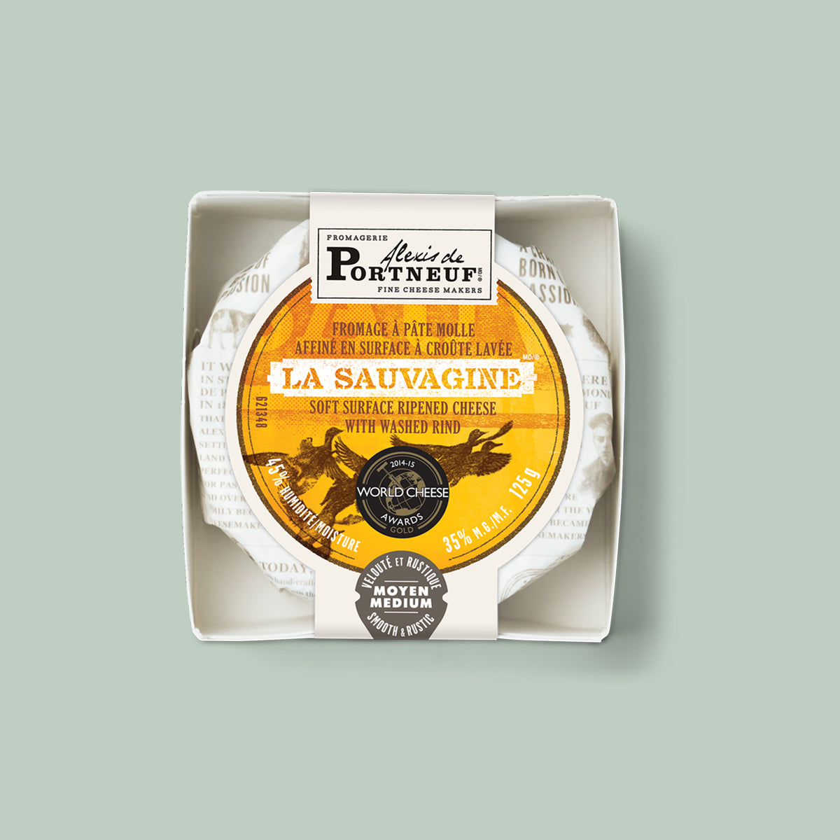 Alexis de Portneuf La Sauvagine Cheese