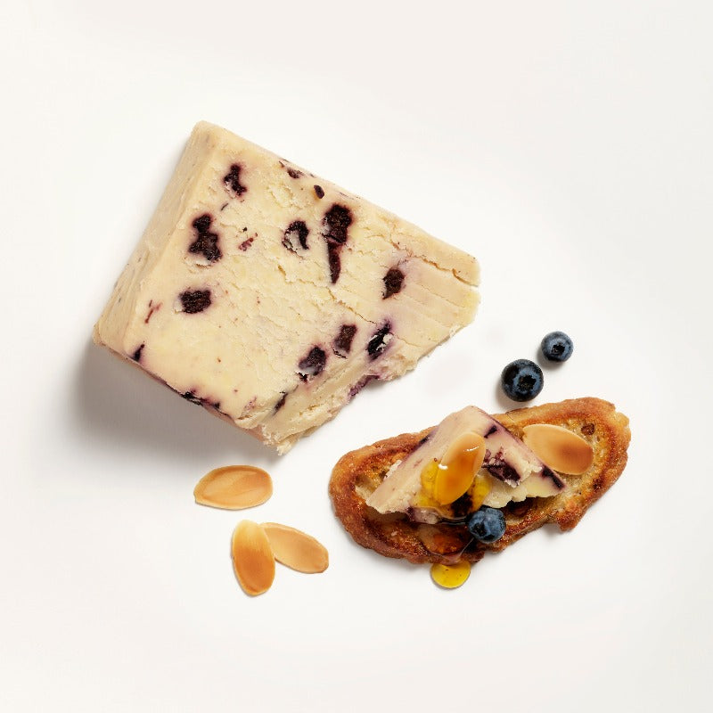 Yorkshire Wensleydale Cheese with Blueberries